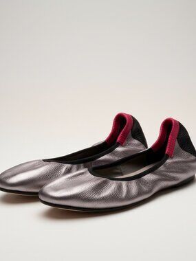 Ximodel metallic ballerina flats